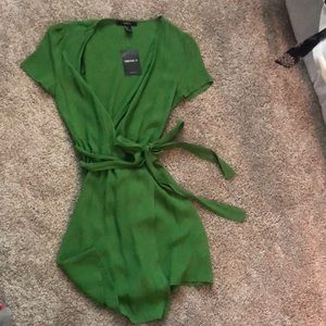 Forever 21 green minidress